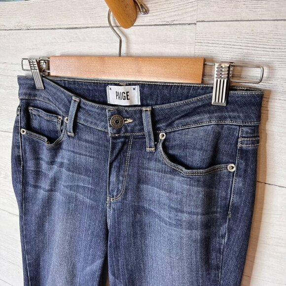 Paige Jeans Womens Size 28 Verdugo Crop Medium Wash Made in USA Denim Cotton - Picture 5 of 15